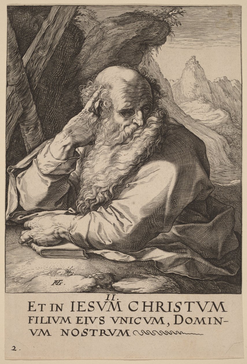 Sankt Andreas von Hendrick Goltzius