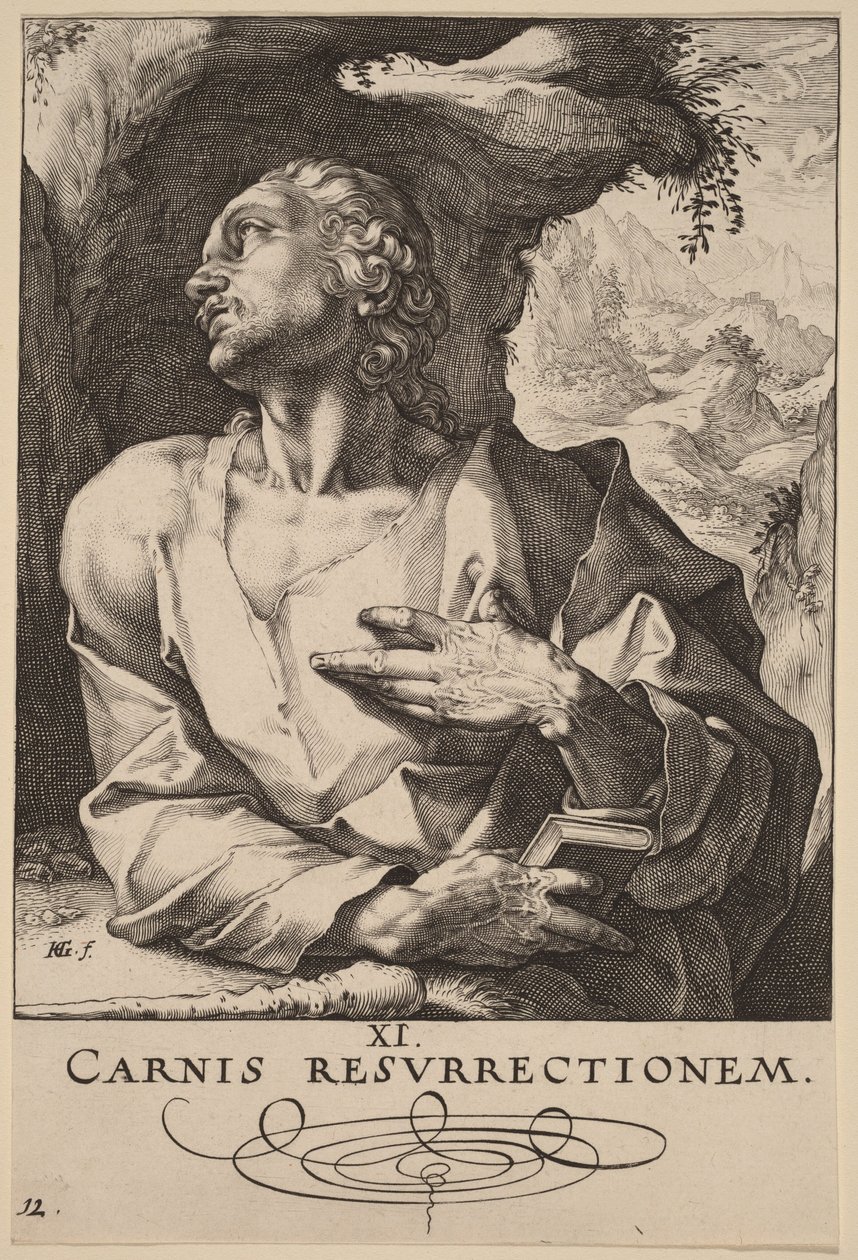 Heiliger Judas Thaddäus von Hendrick Goltzius