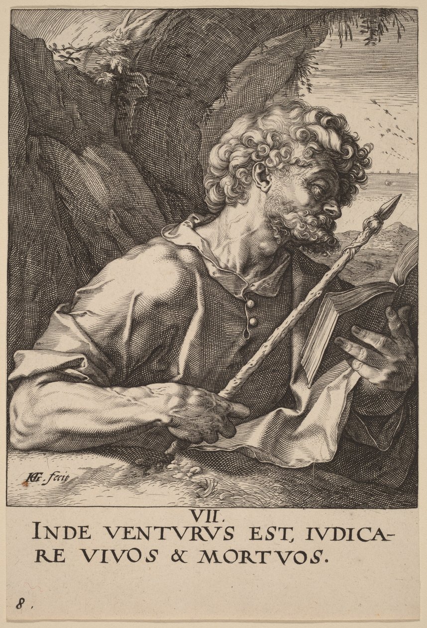 Heiliger Thomas von Hendrick Goltzius