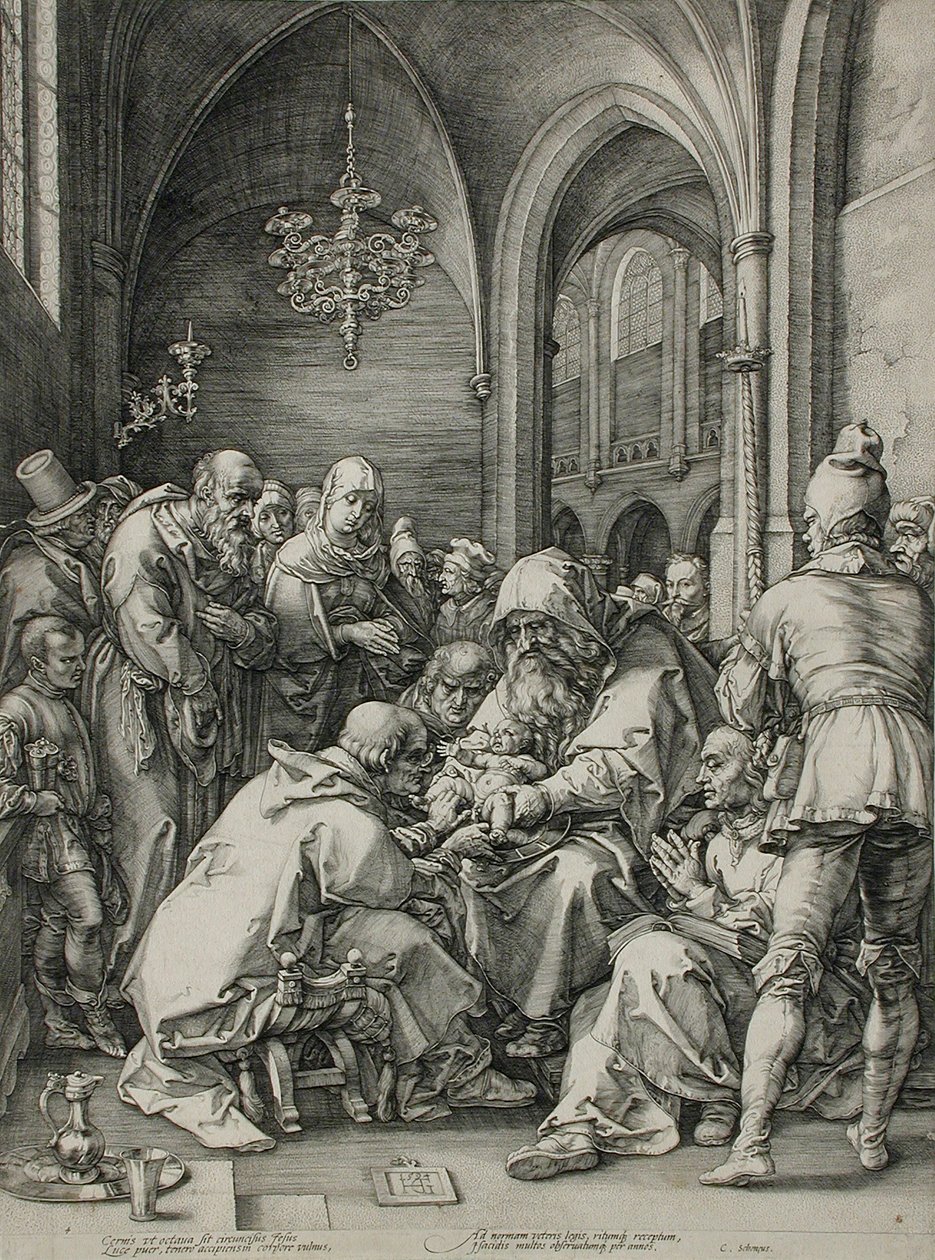 Die Beschneidung von Hendrick Goltzius