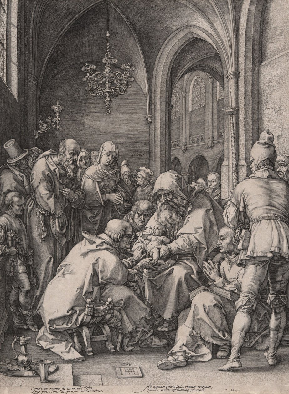 Die Beschneidung von Hendrick Goltzius