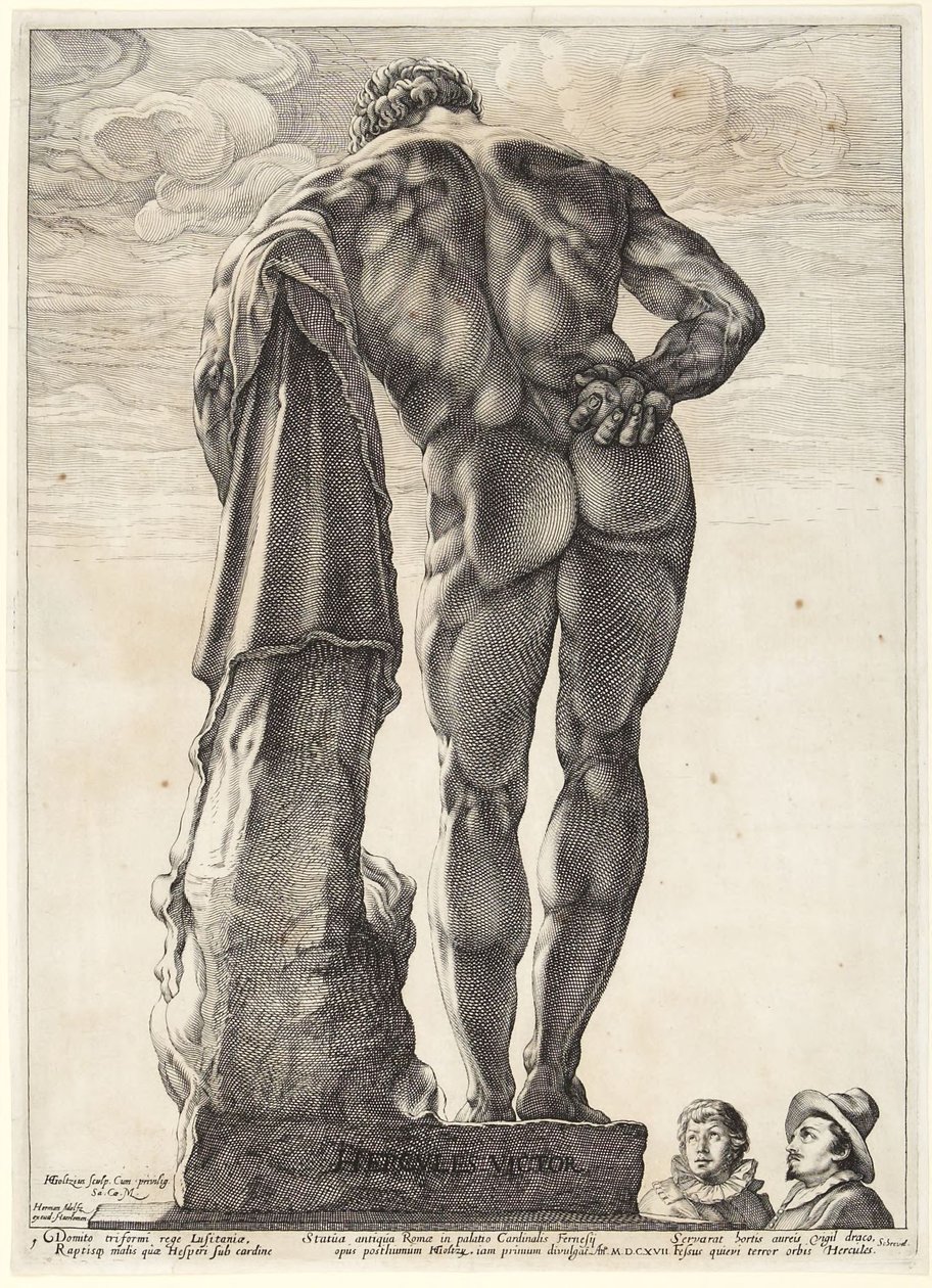 Drei berühmte antike Skulpturen von Hendrick Goltzius