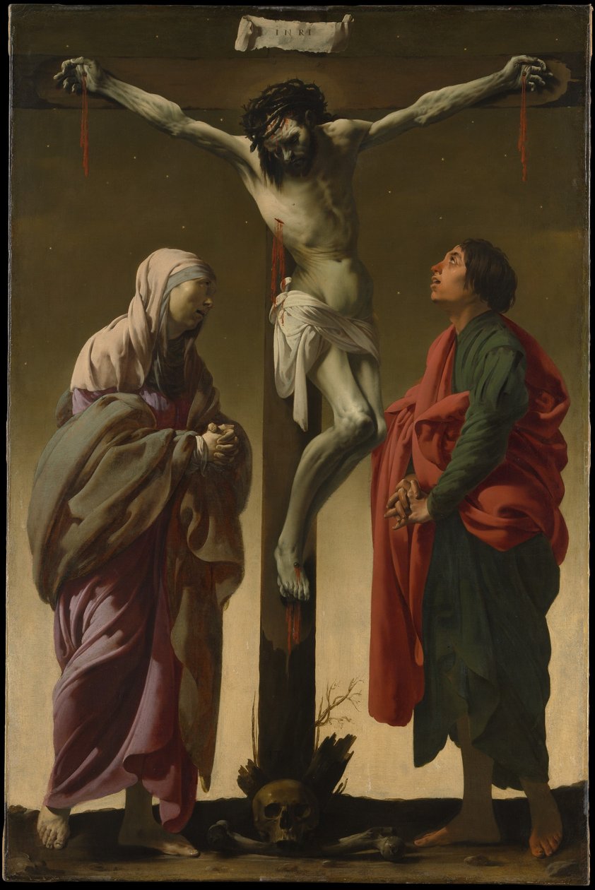 Die Kreuzigung mit der Jungfrau und dem Heiligen Johannes von Hendrick ter Brugghen