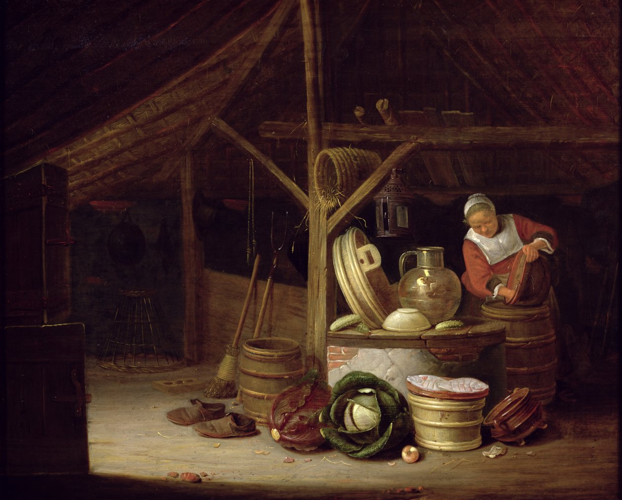 Kücheninterieur von Hendrik Martensz Sorgh