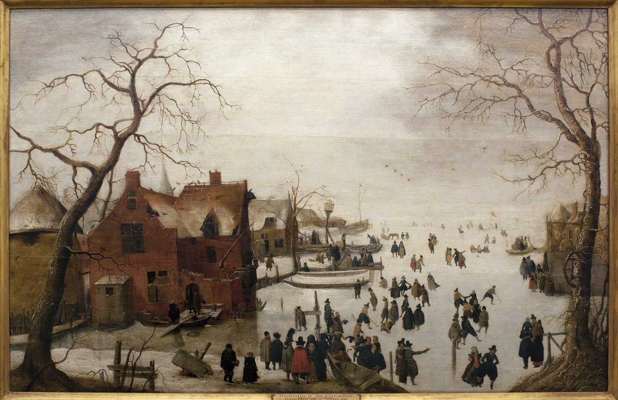 Winterszene von Hendrik Avercamp
