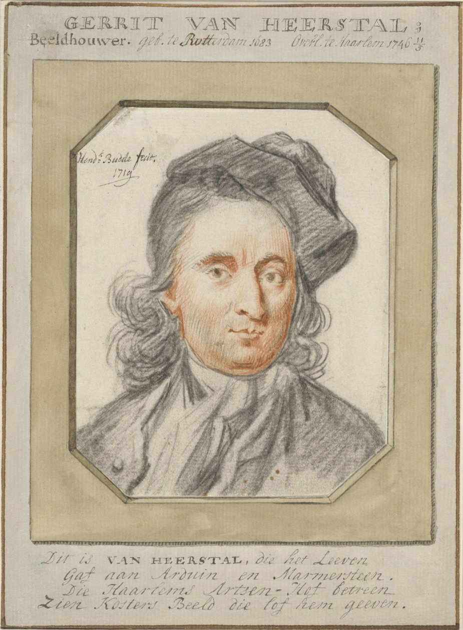 Porträt von Gerrit van Heerstal von Hendrik Budde