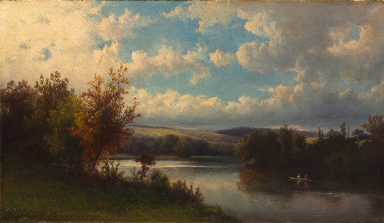 Landschaft bei Granby, Connecticut, ca. 1870 von Hendrik Dirk Kruseman van Elten
