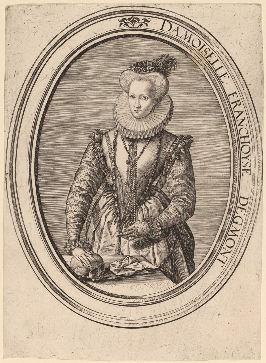 Françoise van Egmond von Hendrik Goltzius
