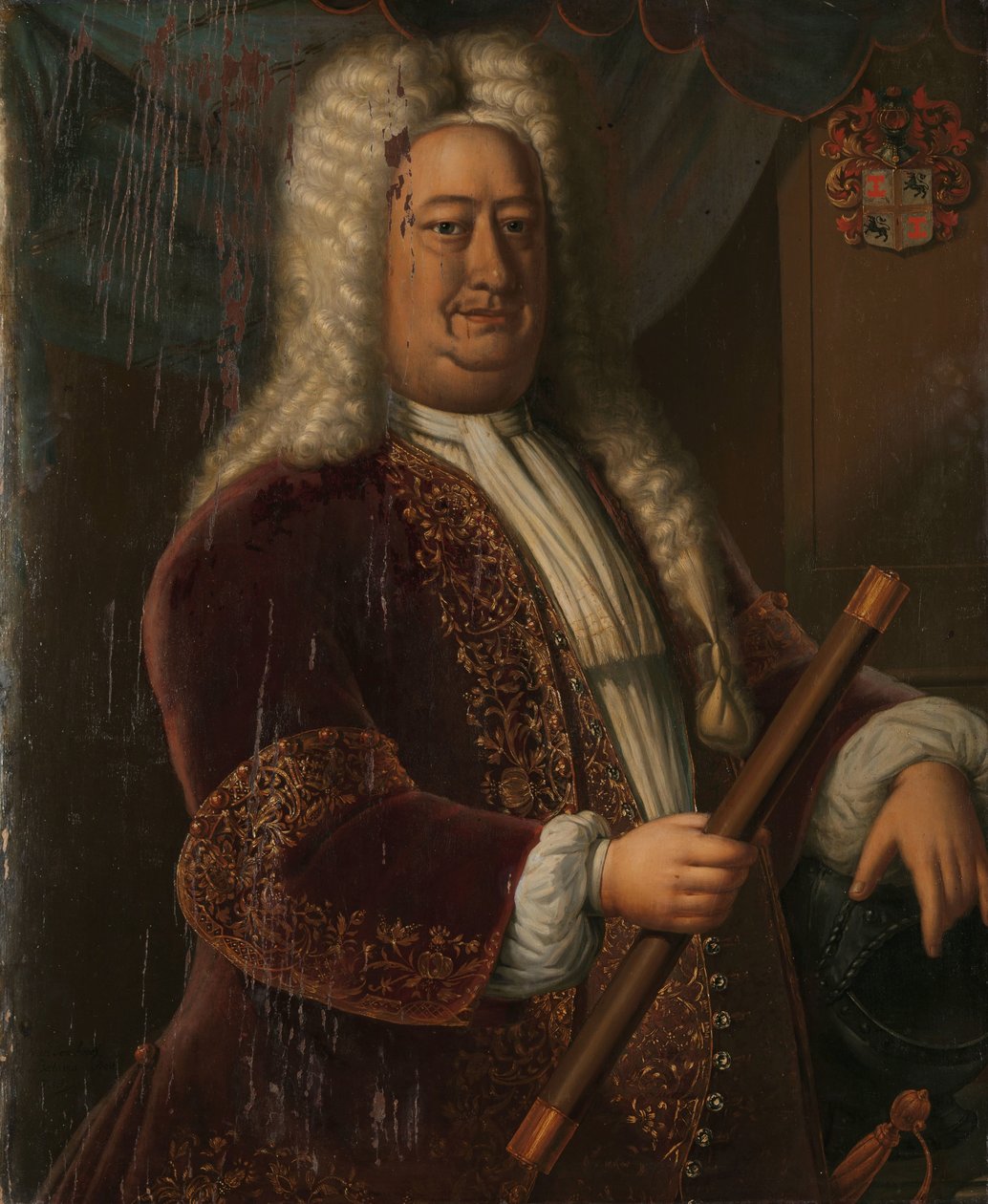 Porträt von Dirk van Cloon, Generalgouverneur der Niederländisch-Ostindien von Hendrik van den Bosch