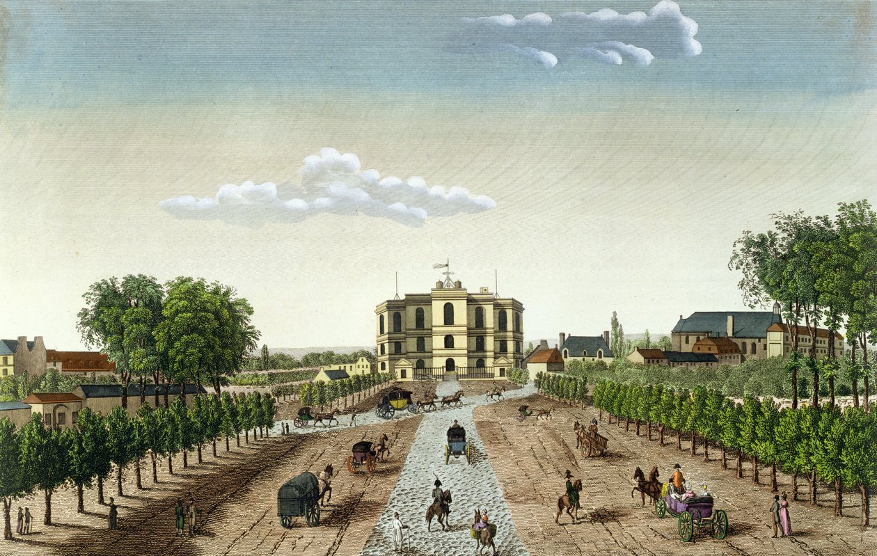 Die königliche Sternwarte, ca. 1815-20 von Henri Courvoisier Voisin
