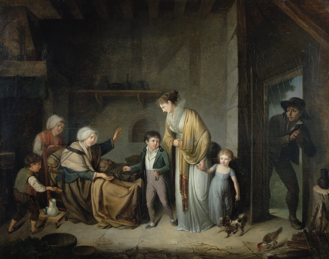 Die Lektion in Nächstenliebe von Henri Nicolas van Gorp