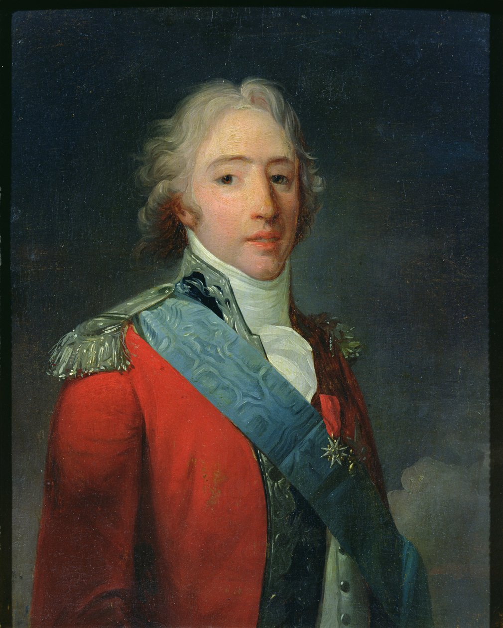 Porträt von Charles von Frankreich (1757-1836), Graf von Artois, zukünftiger Charles X. König von Frankreich und Navarra von Henri Pierre Danloux