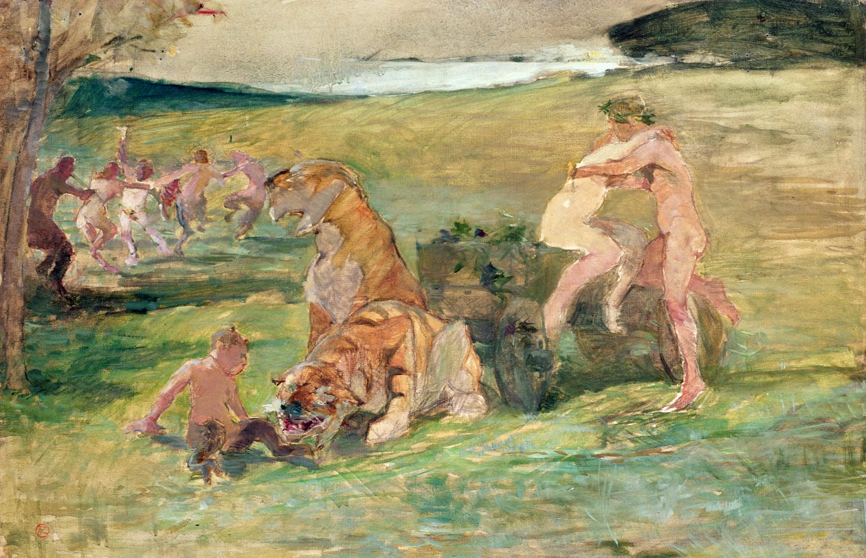 Allegorie, der Quell des Lebens, 1883 von Henri de Toulouse Lautrec