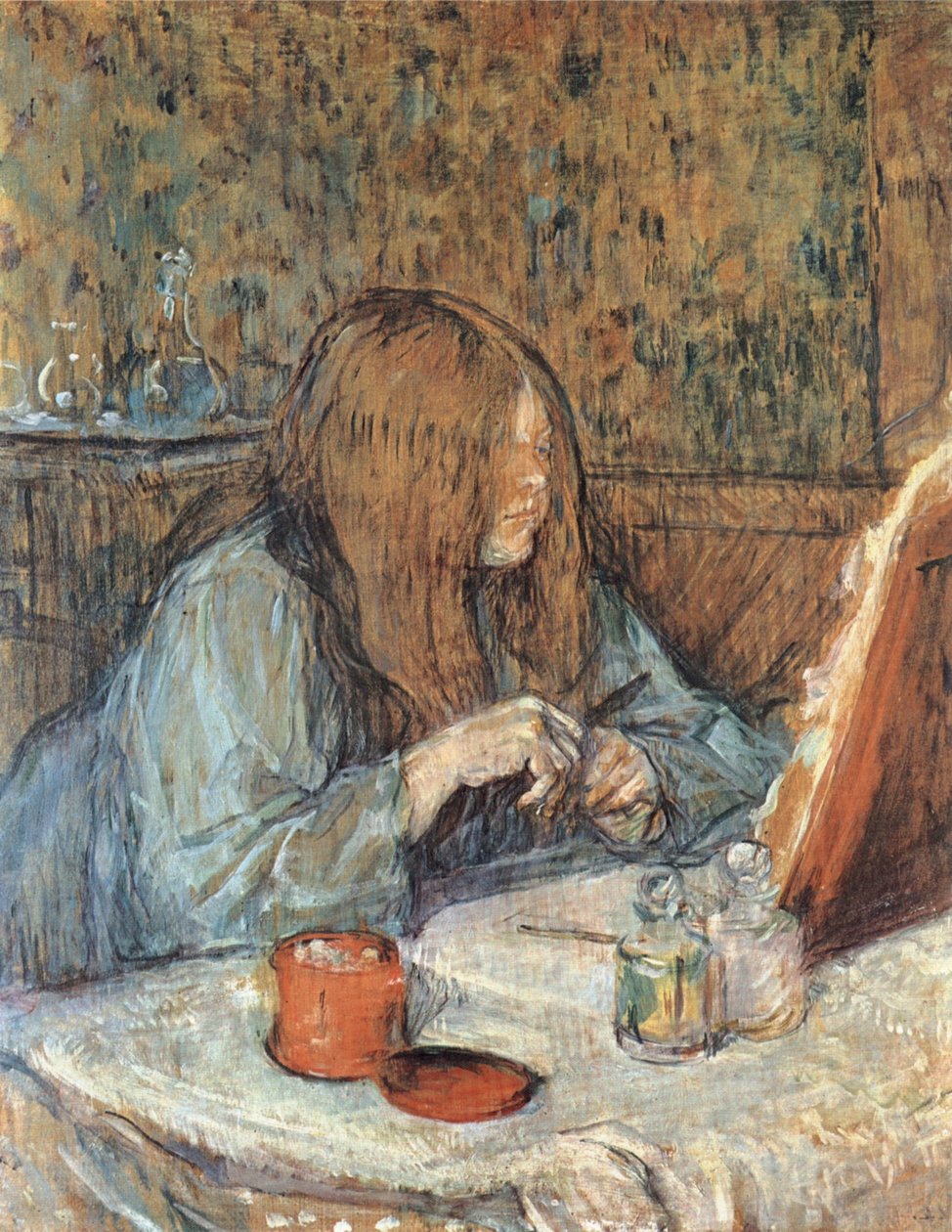 Madame Poupoule bei der Toilette von Henri de Toulouse Lautrec