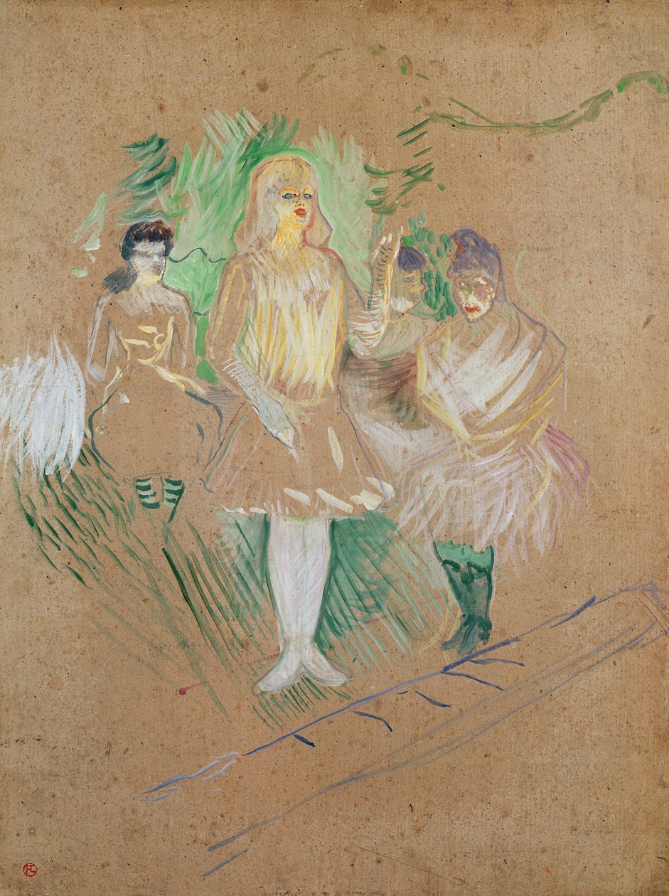 Drei Figuren im Folies-Bergère, 1894 von Henri de Toulouse Lautrec