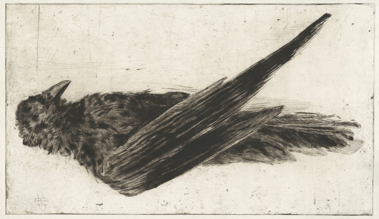 Der große hängende Rabe von Henri-Charles Guérard