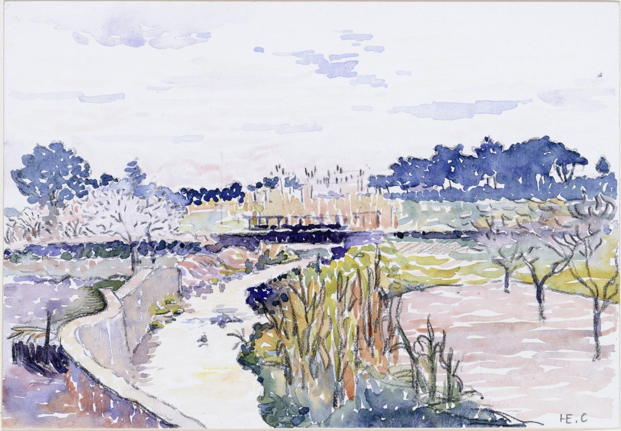 Gartenlandschaft von Henri-Edmond Cross