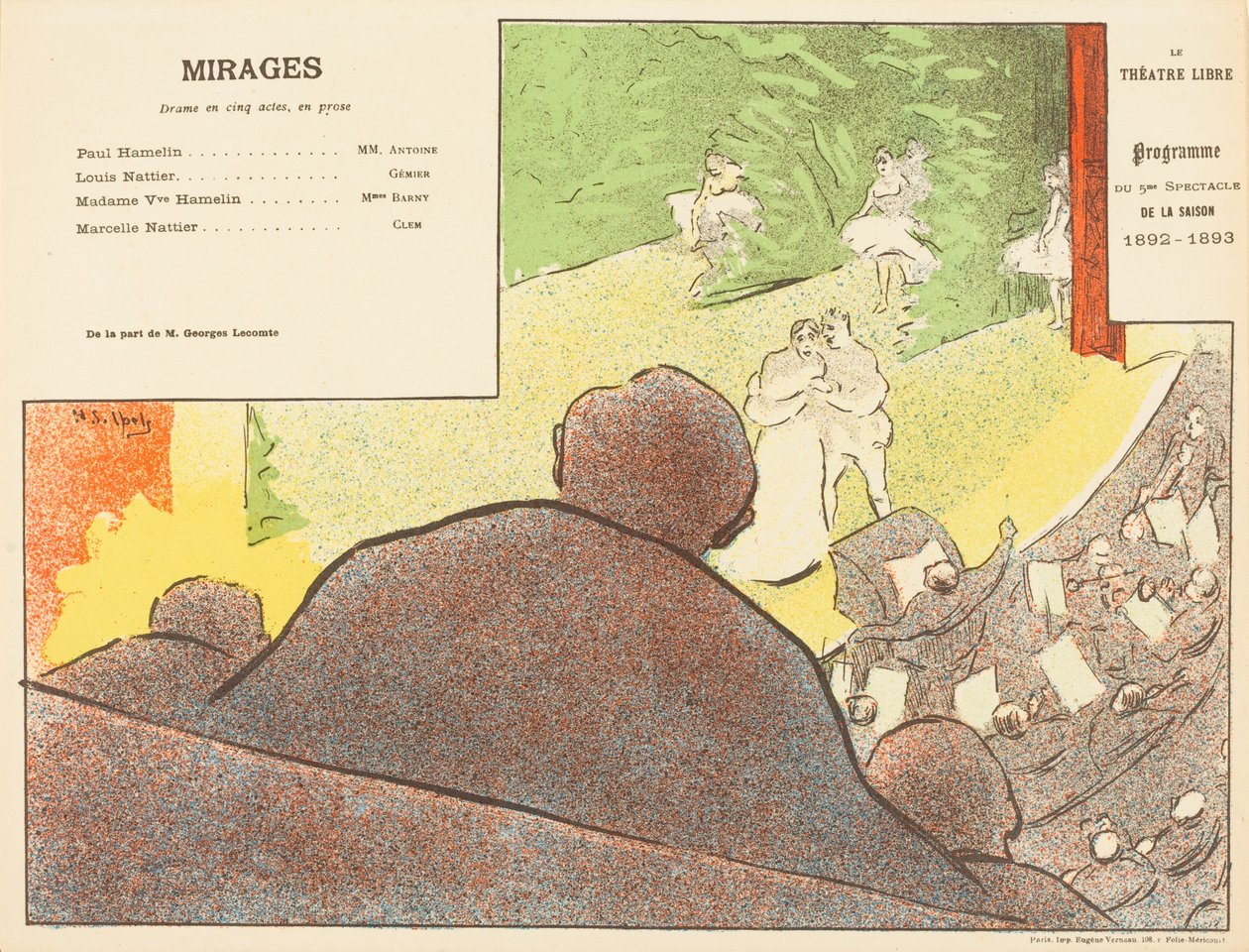 Fata Morgana von Henri-Gabriel Ibels