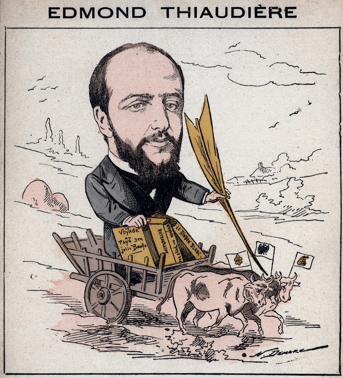 Edmond Antoine Delphin Thiaudiere von Henri Demare