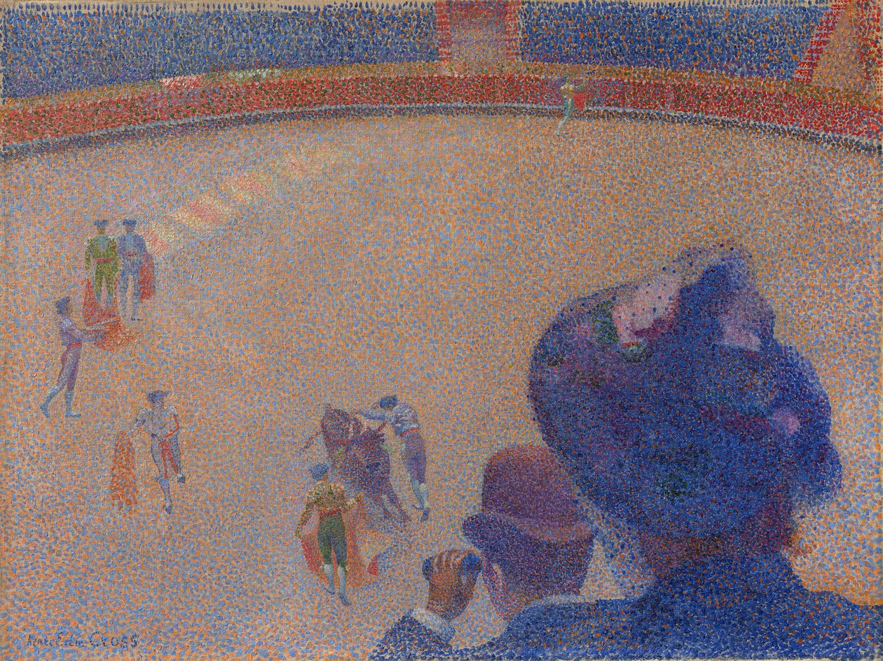 Stierkampf, 1891-1892 von Henri Edmond Cross