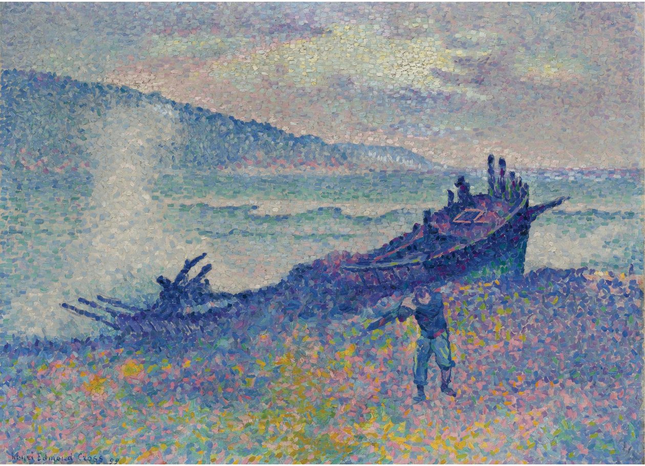 Schiffswrack, 1899 von Henri Edmond Cross