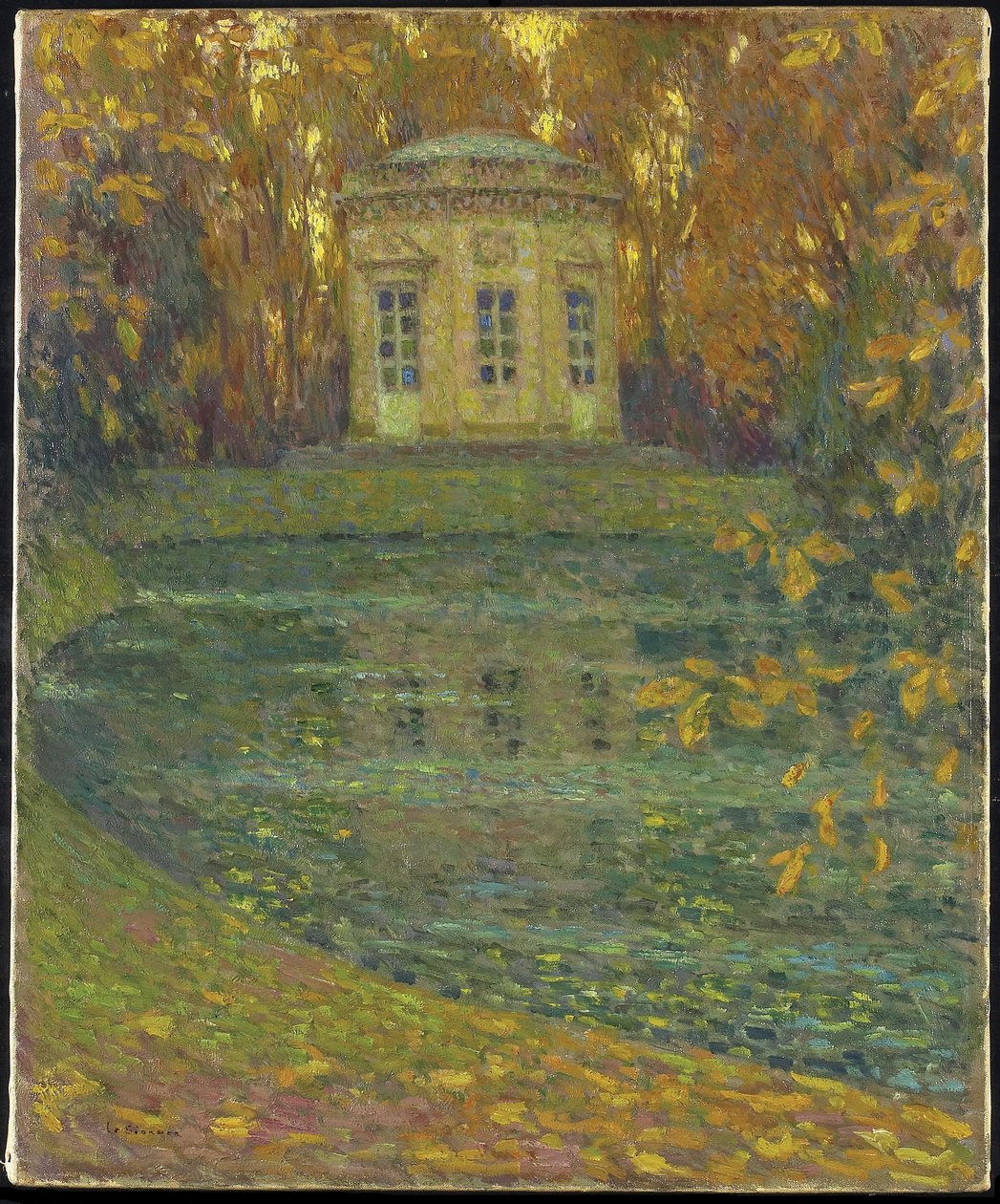Das Belvedere in Trianon, Versailles von Henri Eugene Augustin Le Sidaner