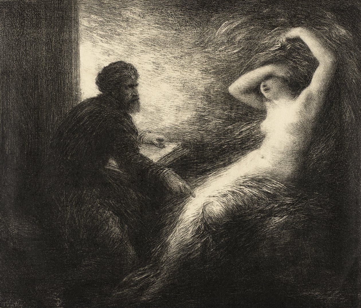 Evokation von Kundry von Henri Fantin-Latour
