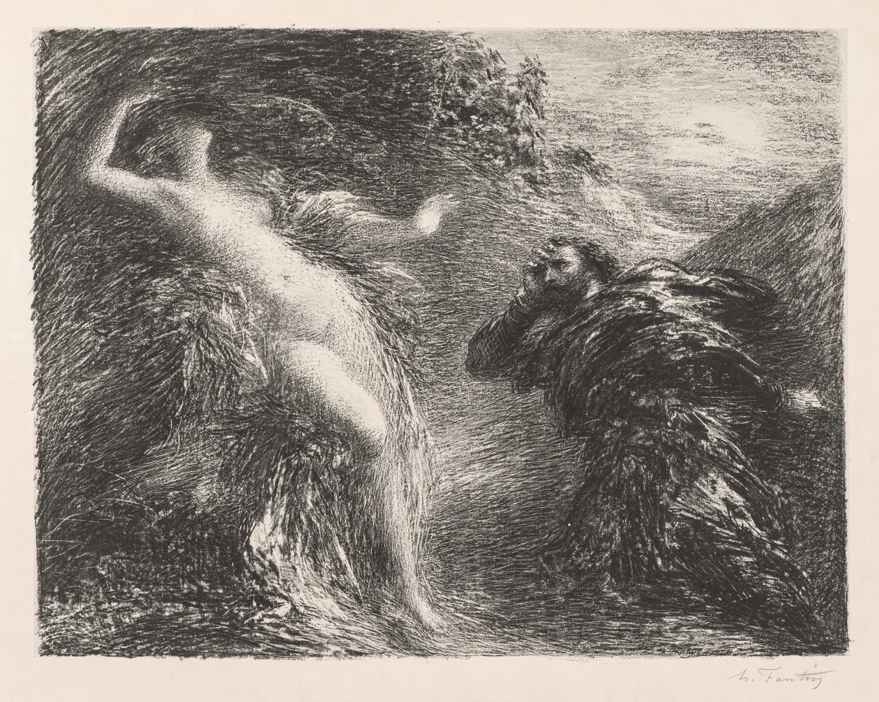 Manfred und Astarté von Henri Fantin-Latour