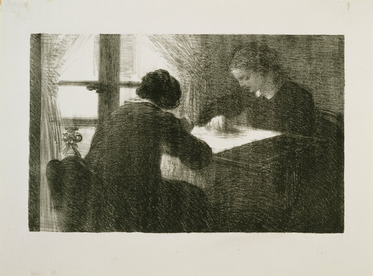 Die Stickerinnen, Nr. 2 von Henri Fantin-Latour