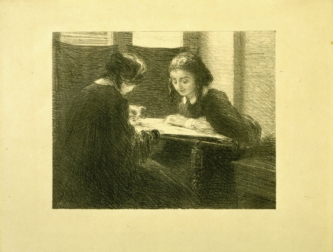 Die Stickerinnen, Nr. 3 von Henri Fantin-Latour