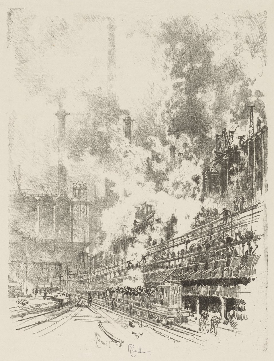 Englische Kriegsarbeit: Nebenprodukte von Ignace Henri Jean Fantin Latour