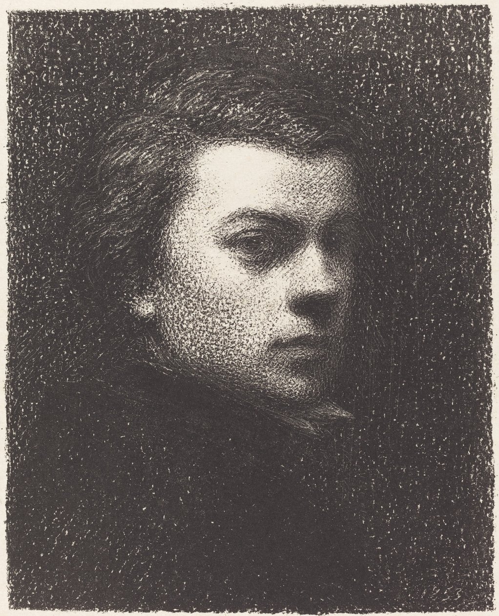 Selbstporträt mit siebzehn von Ignace Henri Jean Fantin-Latour