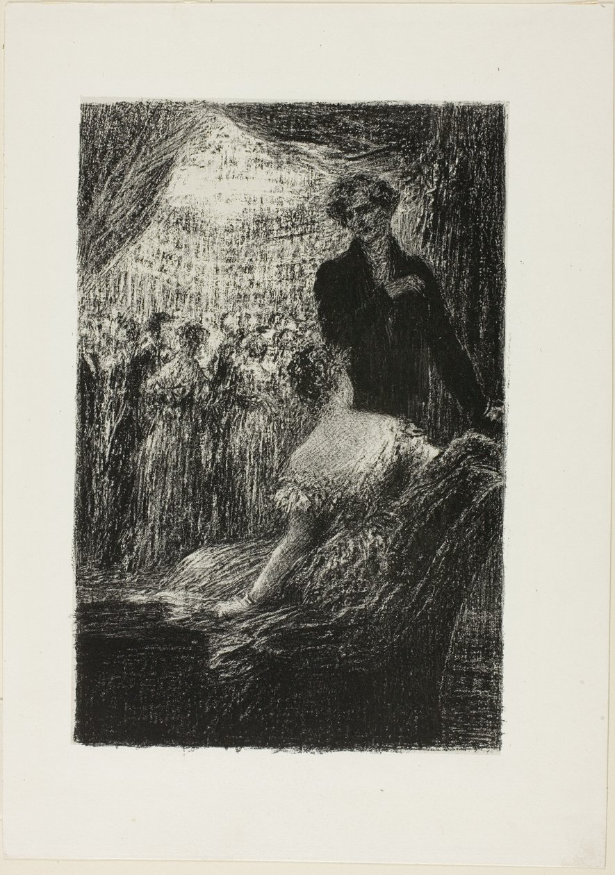 Symphonie Fantastique: Ein Ball, aus Hector Berlioz, sa vie et ses oeuvres von Ignace Henri Jean Fantin Latour