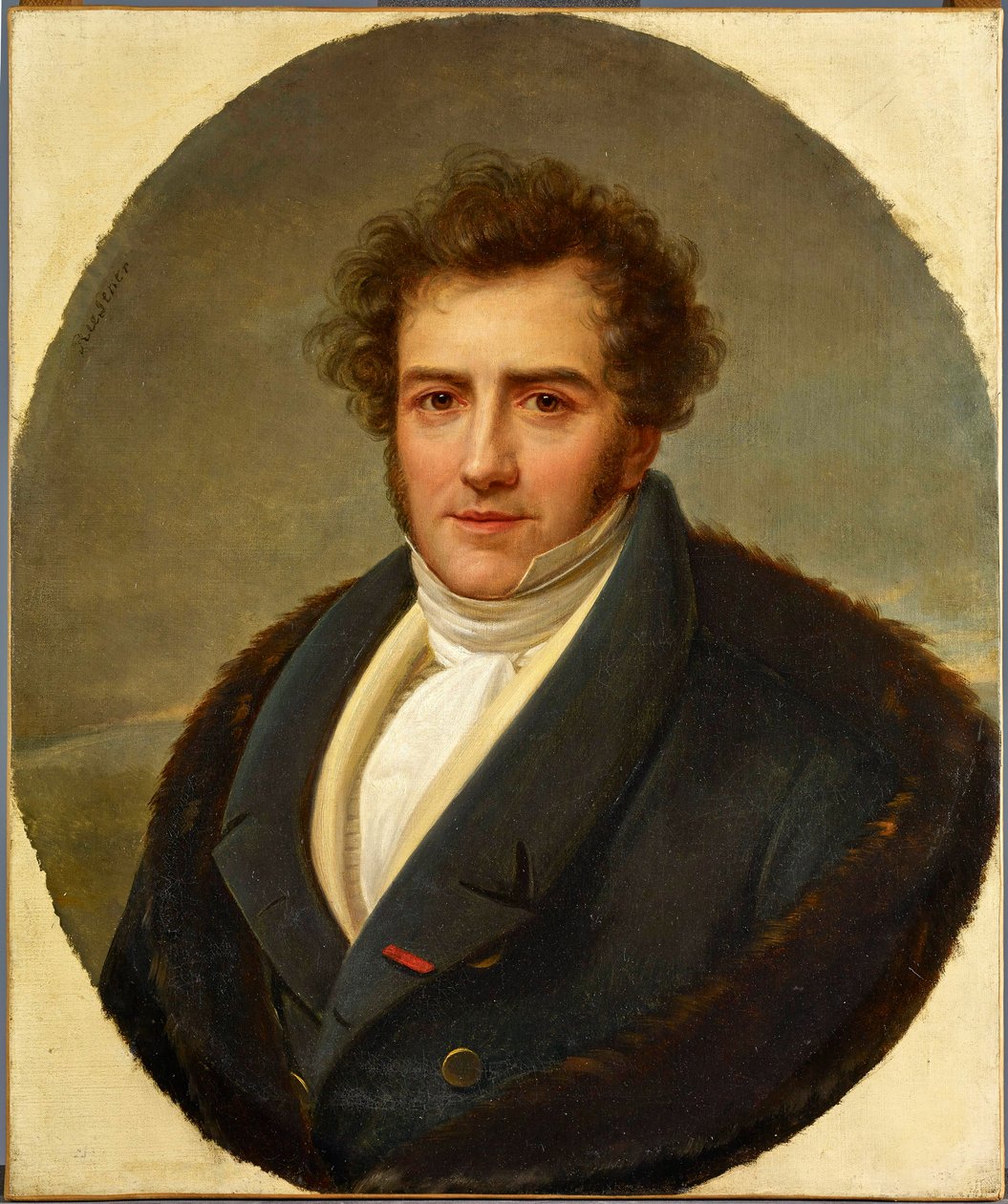 Porträt des Komponisten François-Adrien Boieldieu (1775-1834), von Henri-François Riesener (1767-1828) von Henri Francois Riesener