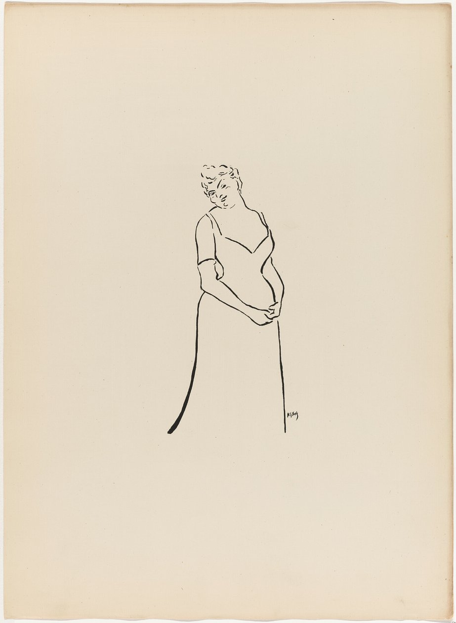 Anna Thibaud, aus Le Café-Concert von Henri Gabriel Ibels