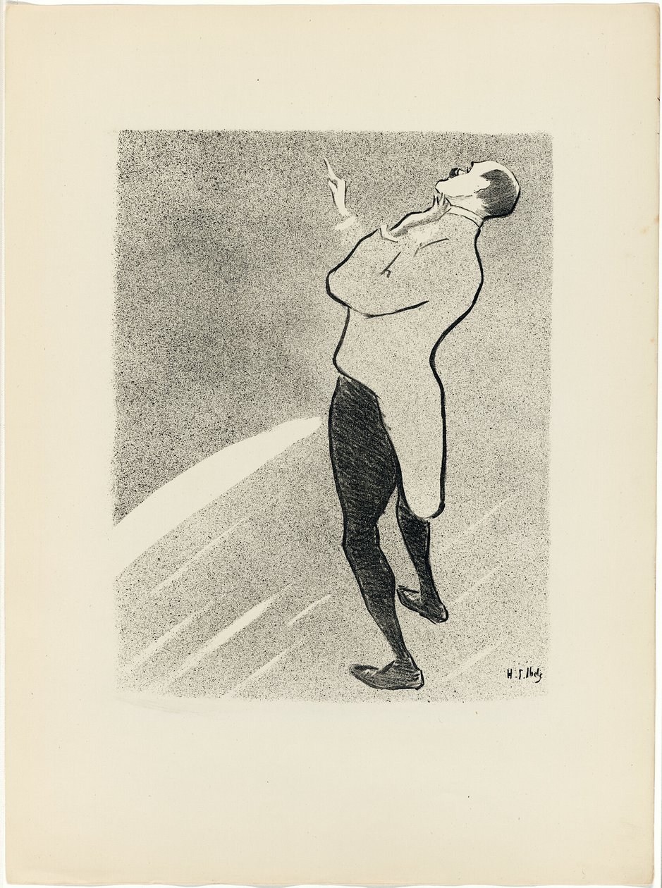 Kam-Hill, aus Le Café-Concert von Henri Gabriel Ibels