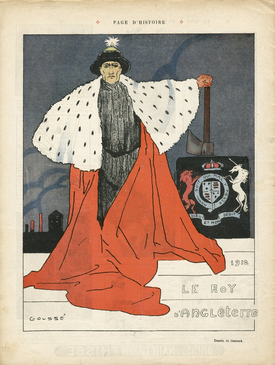 Illustration von Henri Gousse (1872-1914) in Le Rire von Henri Gousse