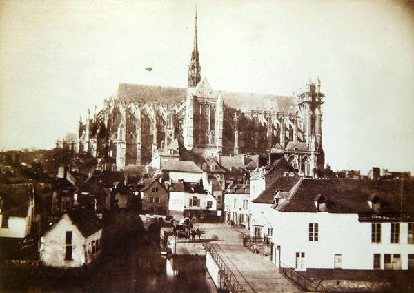 Kathedrale von Amiens, ca. 1851-52 von Henri Jean Louis Le Secq
