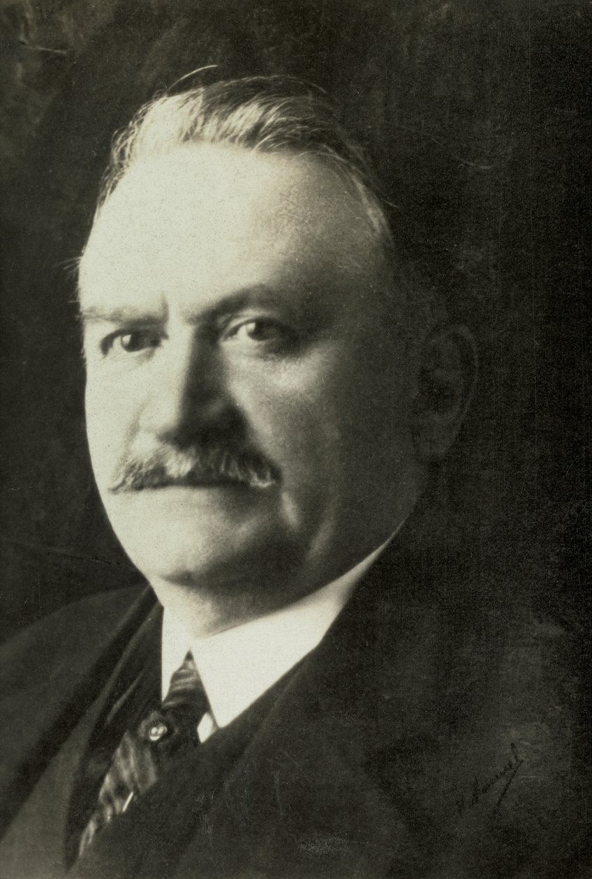 Porträt von Gaston Doumergue von Henri Manuel