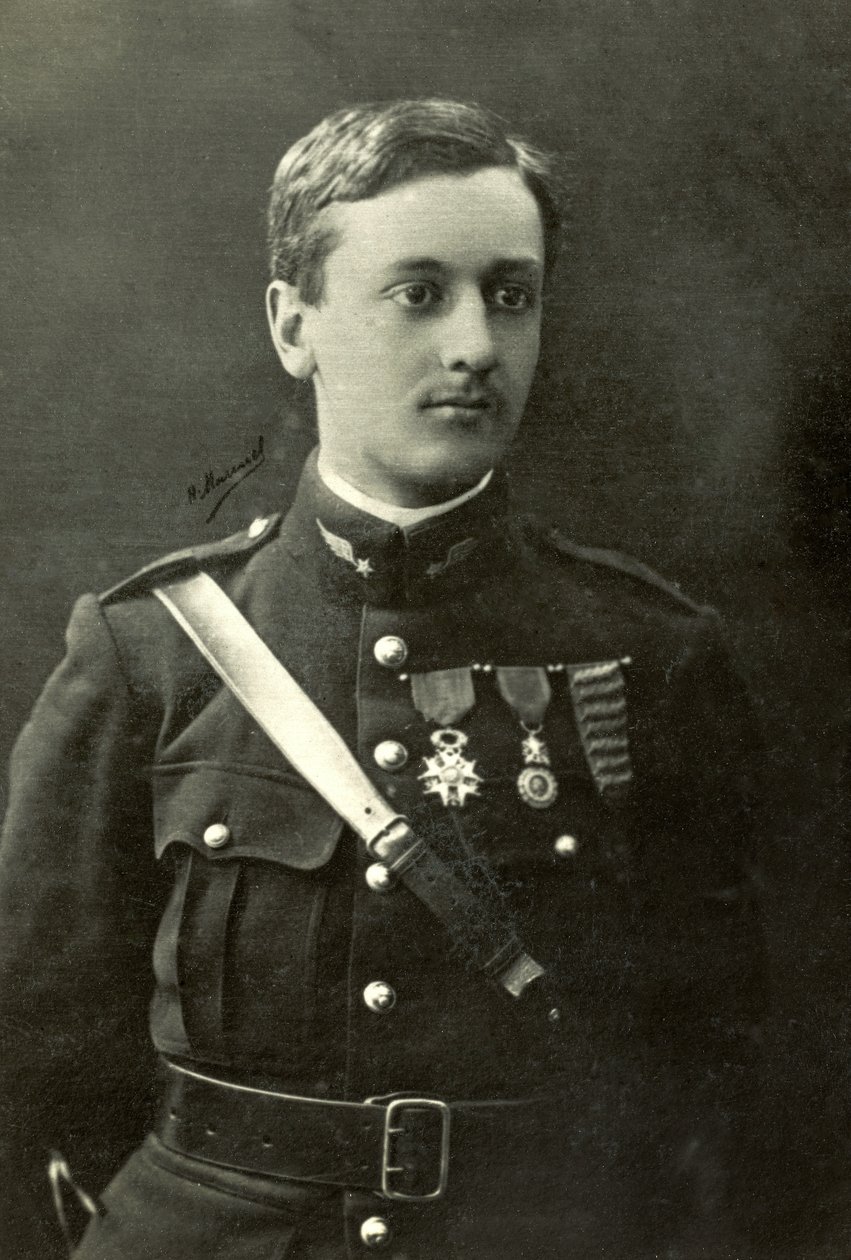 Porträt des Fliegers Georges Guynemer von Henri Manuel