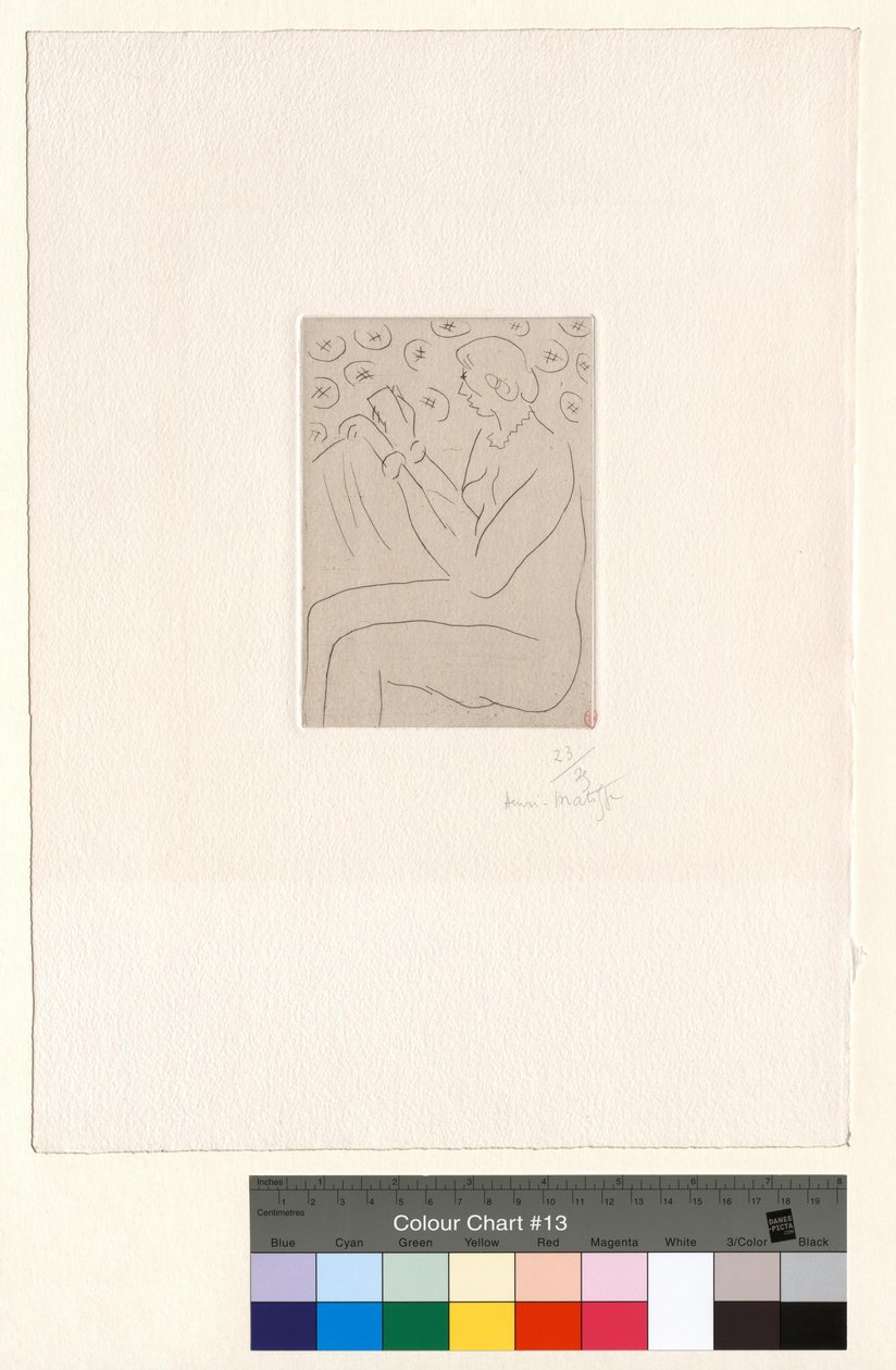 Lesende Figur von Henri Matisse