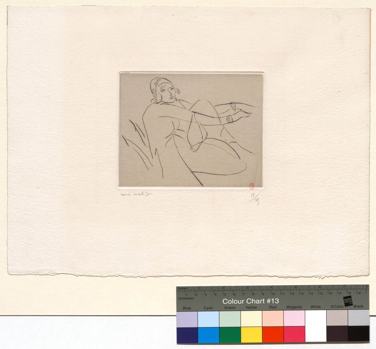 Der geblümte Hut von Henri Matisse