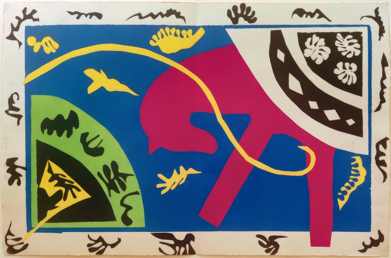Das Pferd, die Kunstreiterin und der Clown von Henri Matisse
