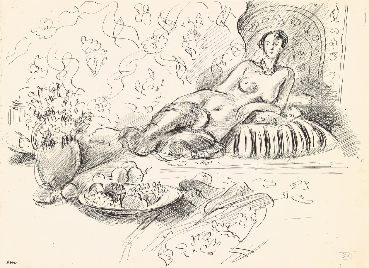Liegende Odaliske II von Henri Matisse