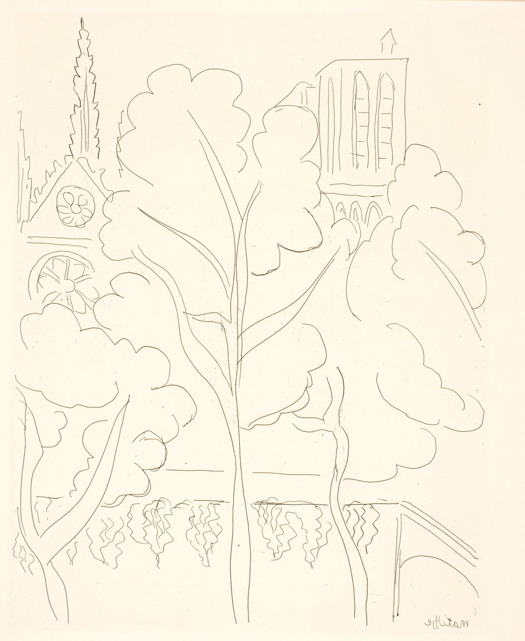 Notre-Dame, Paris von Henri Matisse