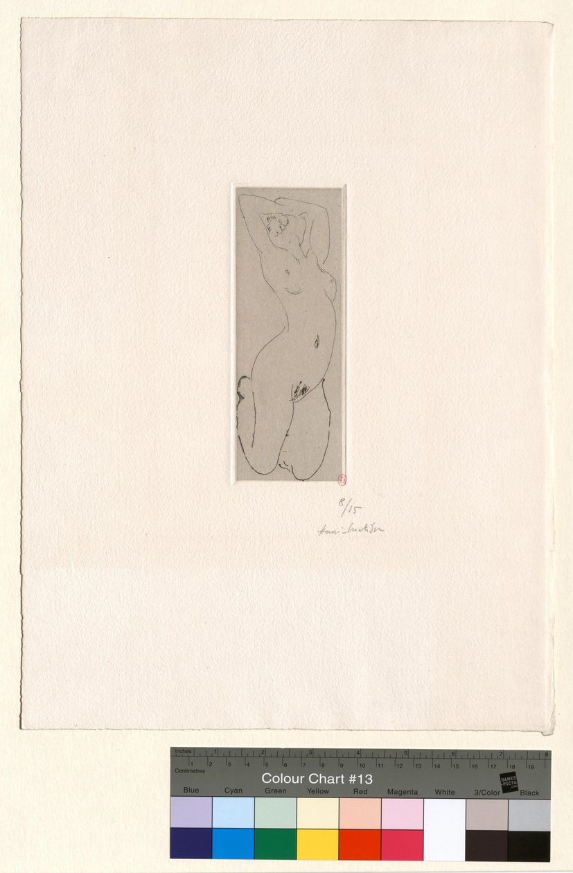 Kniender und gebogener Akt von Henri Matisse
