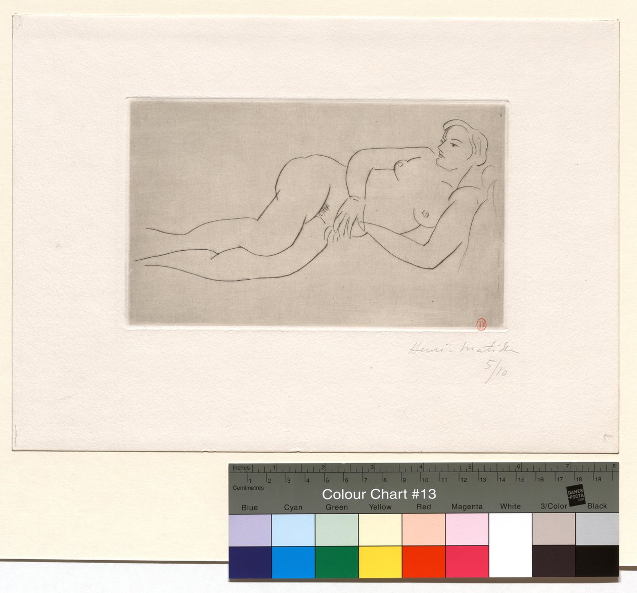 Liegender Akt von Henri Matisse