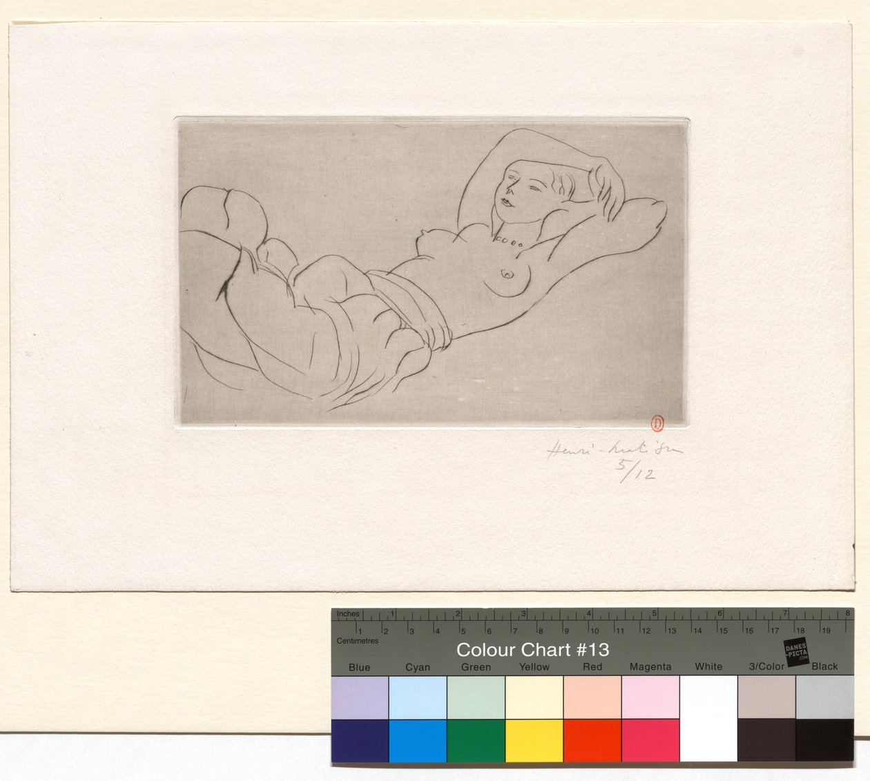 Liegende Odaliske von Henri Matisse