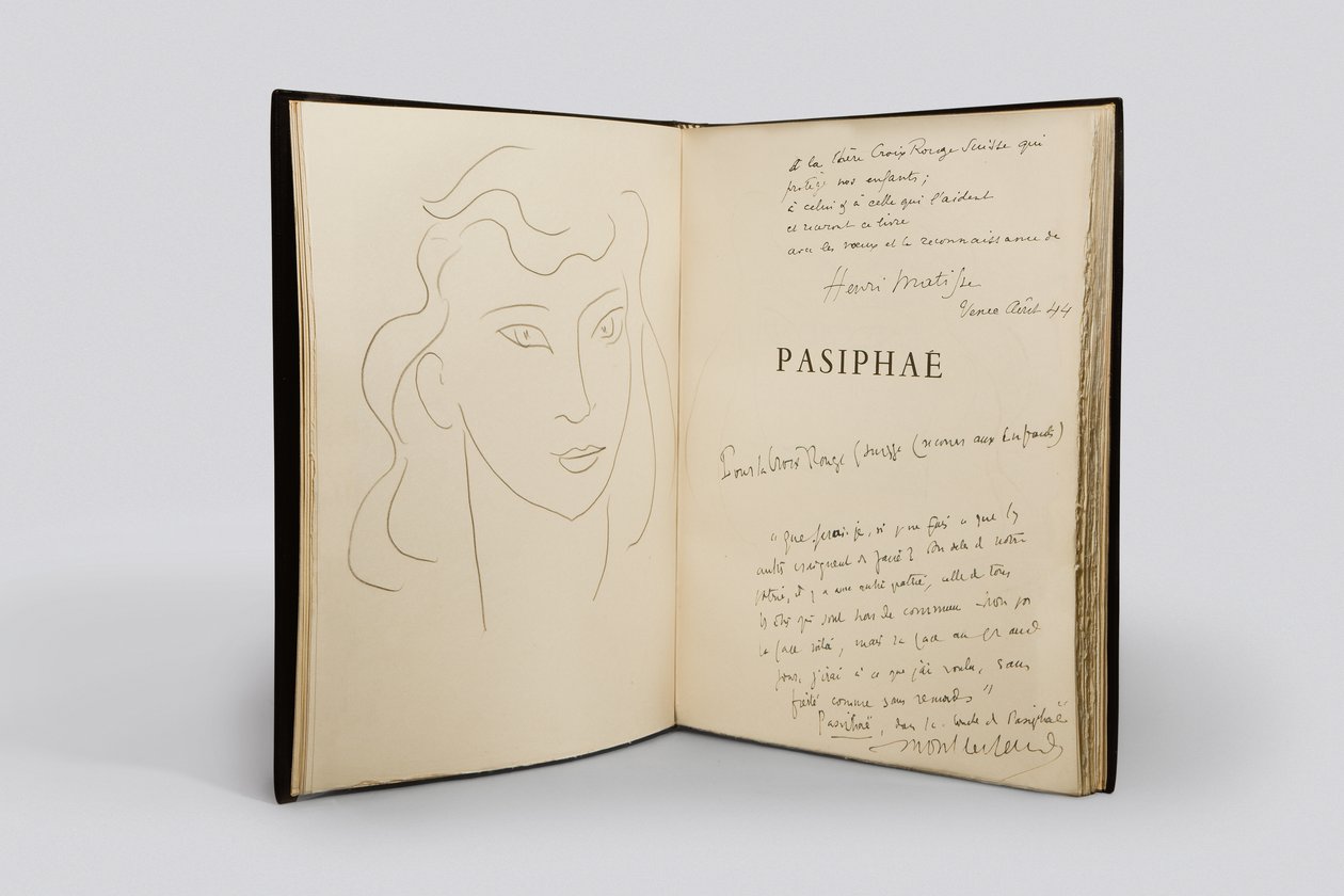 Pasiphaé. Gesang des Minos (die Kreter) von Henry Millon Montherlant von Henri Matisse