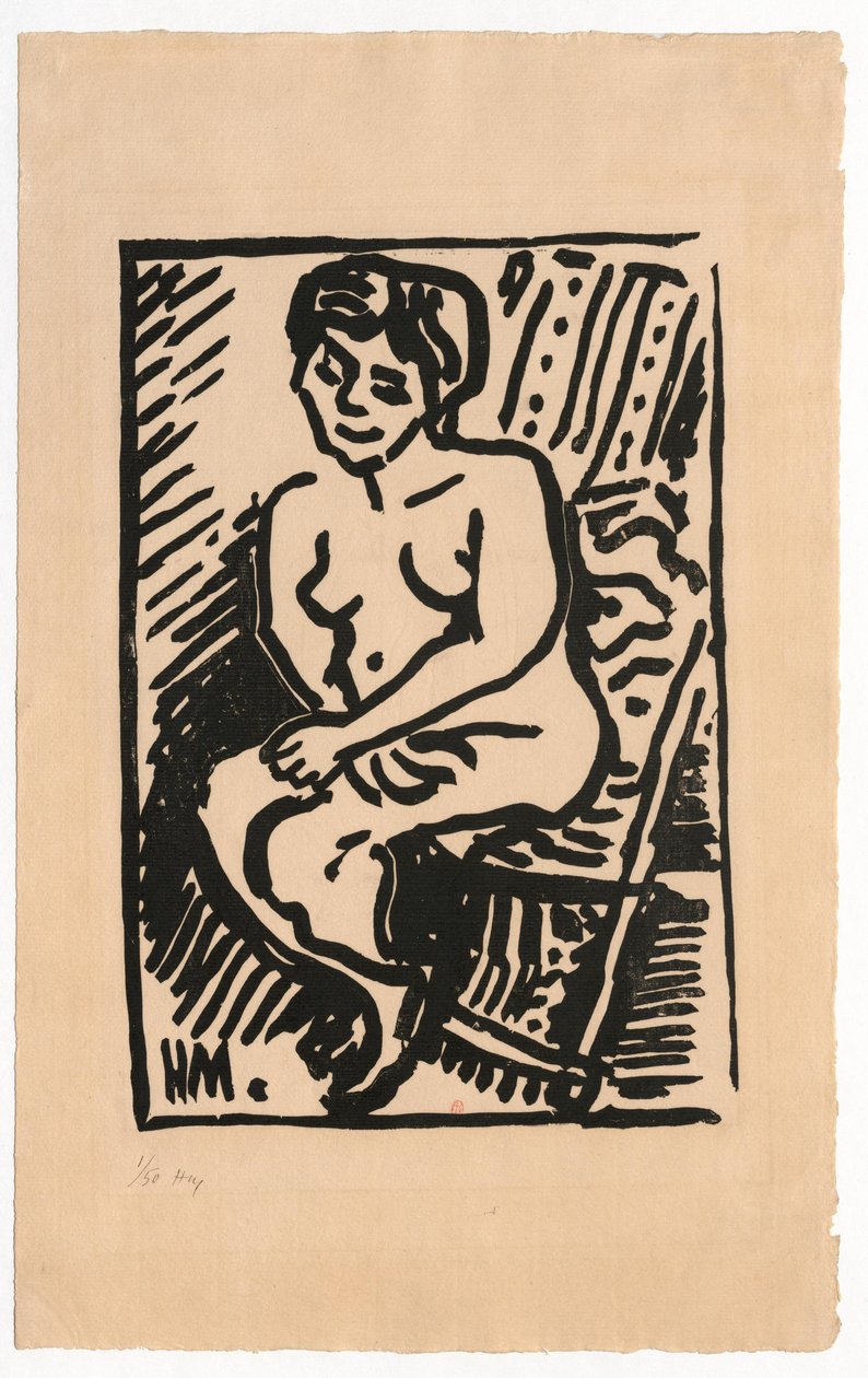 Kleines schwarzes Holz von Henri Matisse